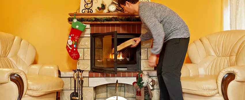 Gas to Wood-Burning Fireplace Conversion Services in Antioch, Illinois
