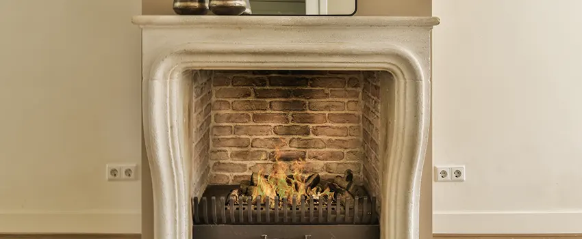 Vintage-style Fireplace Redesign in Antioch, Illinois