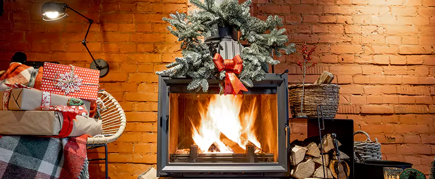 Travis Industries Linear Gas Fireplace Installation in Antioch, Illinois