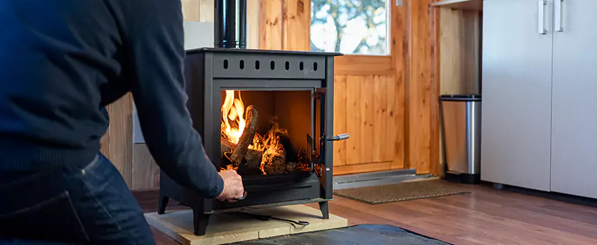 Open Hearth Wood Fireplace Installation in Antioch, IL