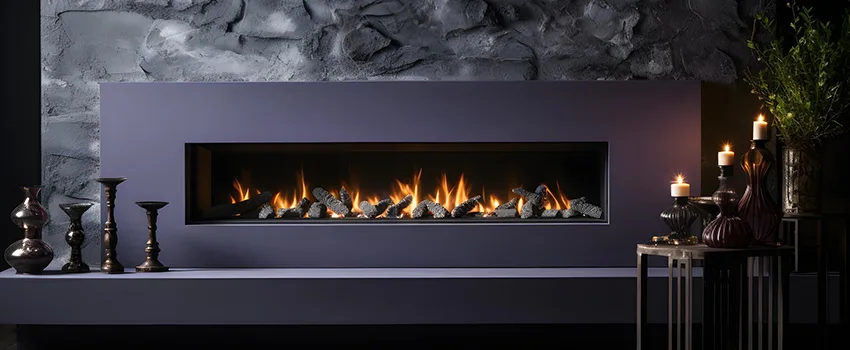 Ember Bed for Ventless Gas Fireplace in Antioch, IL